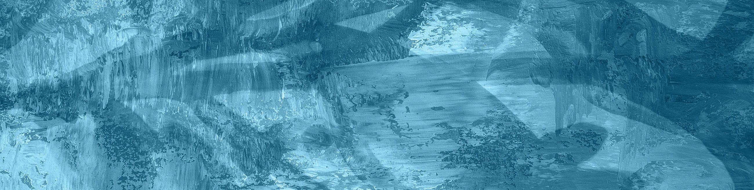 Abstract blue texture with layered brush strokes.