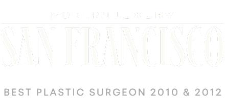 Modern Luxury San Francisco logo and award text.