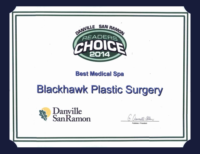 Best Medical Spa Award in Danville San Ramon2