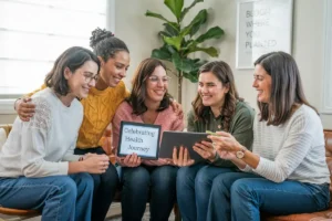 Weight loss surgery article featured image - happy women
